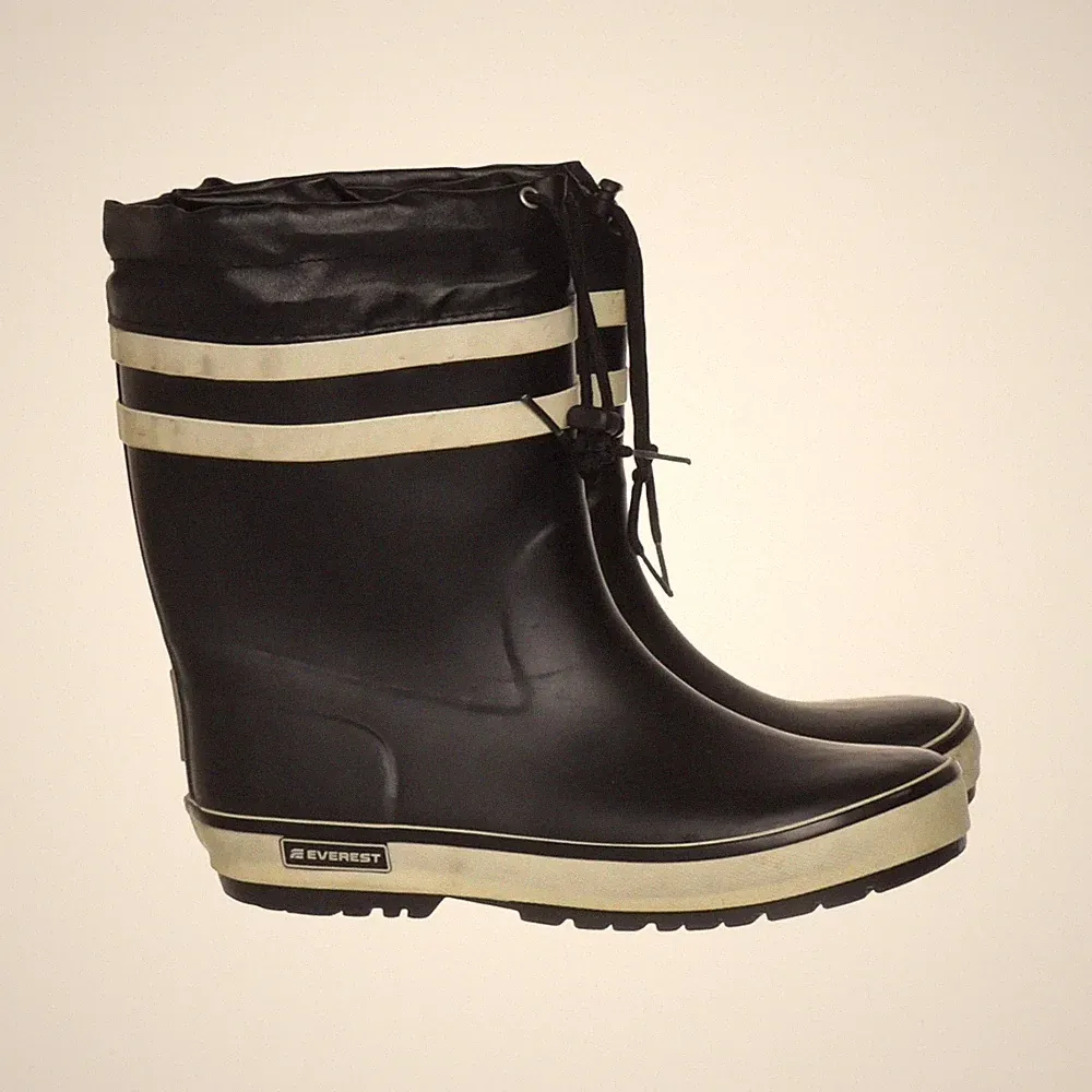 Everest, Gummistiefel, Größe: 35, Schwarz/Beige, Damen #TJw