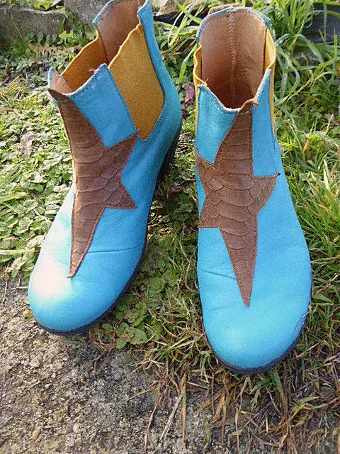 Fantasie Stiefel Französischer Designer Art H Fuß