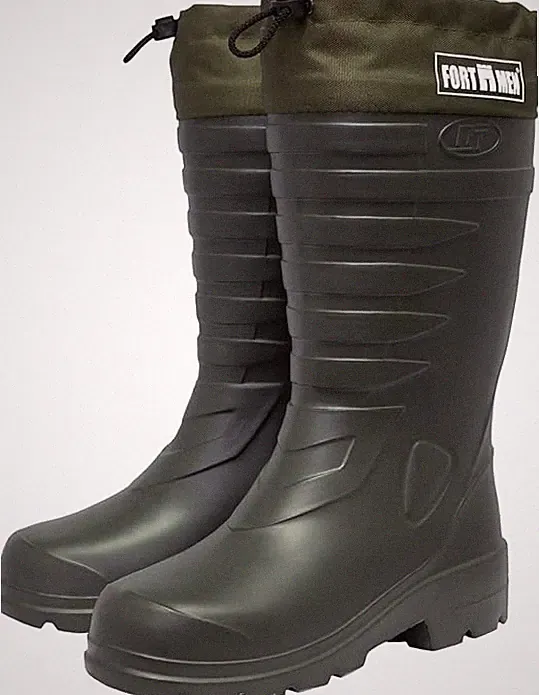 Federleichte EVA gefütterte Gummistiefel Herren Thermo Winter Arbeits stiefel