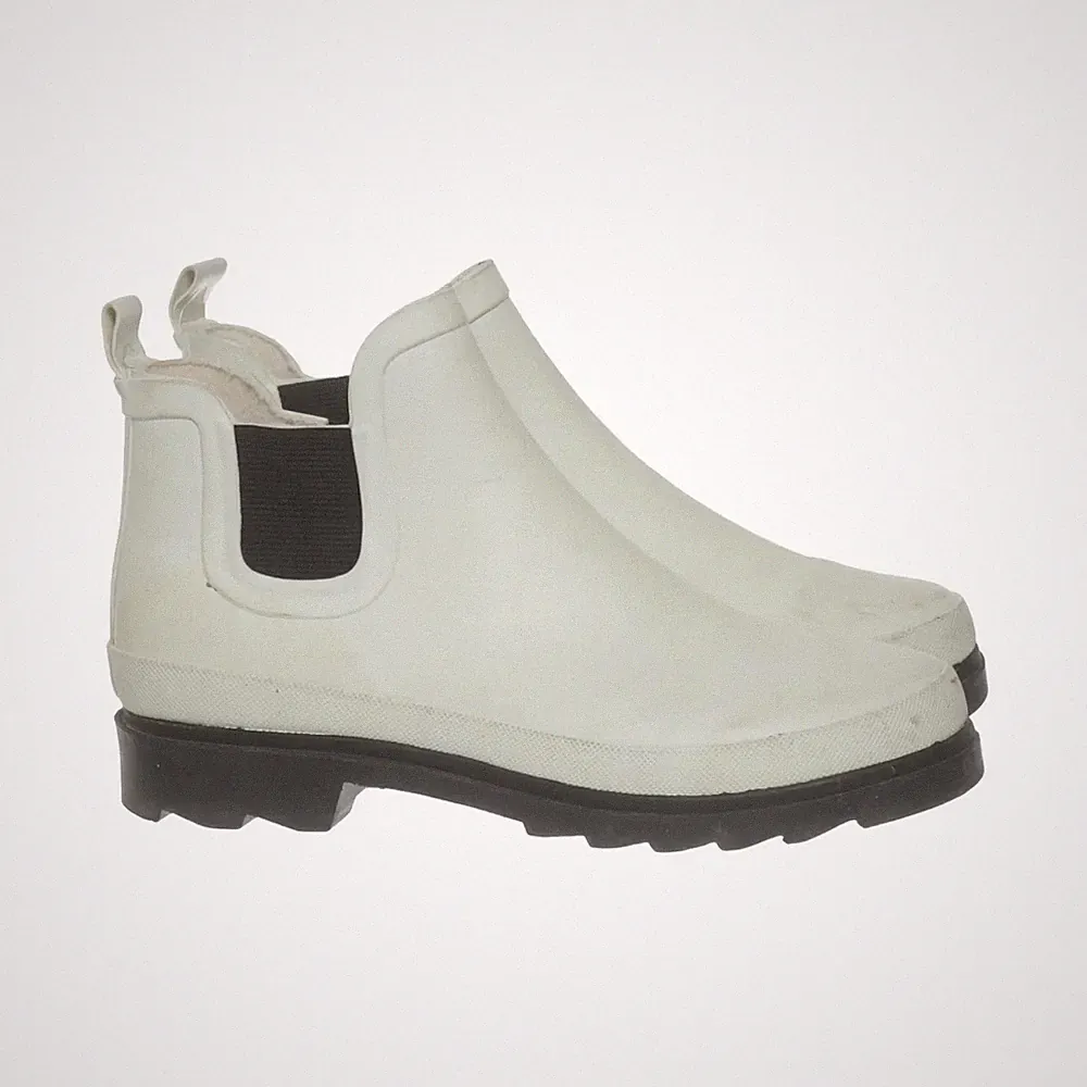 Feet Up, Kurze Gummistiefel, Größe: 37, Weiß/Schwarz, Damen #h86