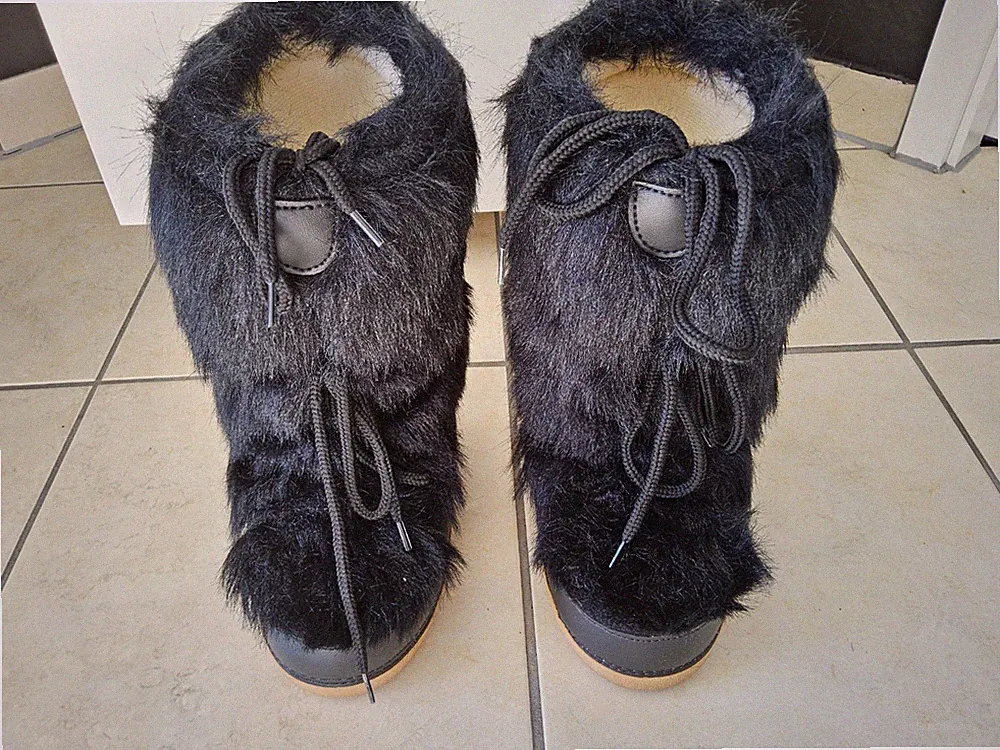 FELL Moon Boots von FRIIS COMPANY GRÖßE 35-37 Schnürung Guter Zustand TOP