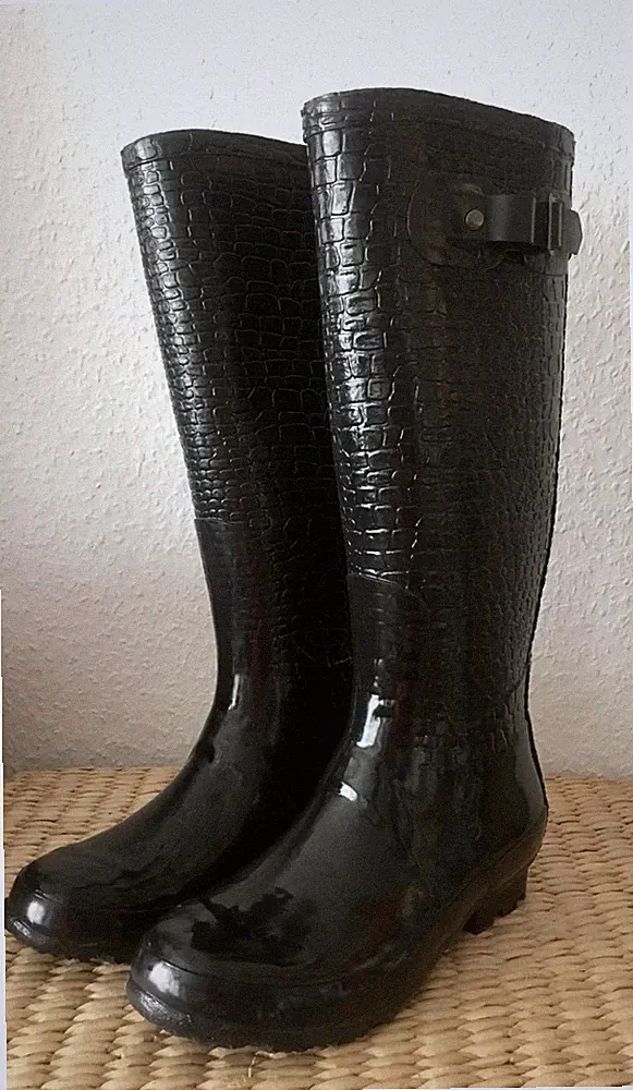 gummistiefel damen hoch festival