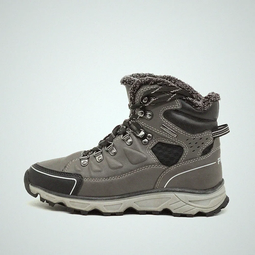 Fila Damen Trekking Winterstiefel Stiefel Grau Outdoor Wanderschuh EU 37