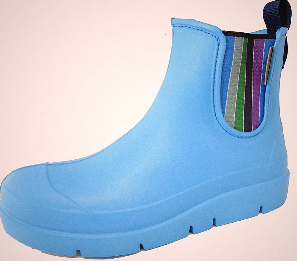 Fischer Damen Stiefelette pflegeleichte Gummistiefel in coolen Farben 201034