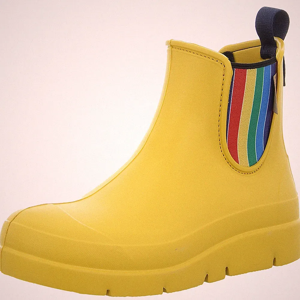 FISCHER Gummistiefel Chelsea Boot 201032-130 gelb NEU