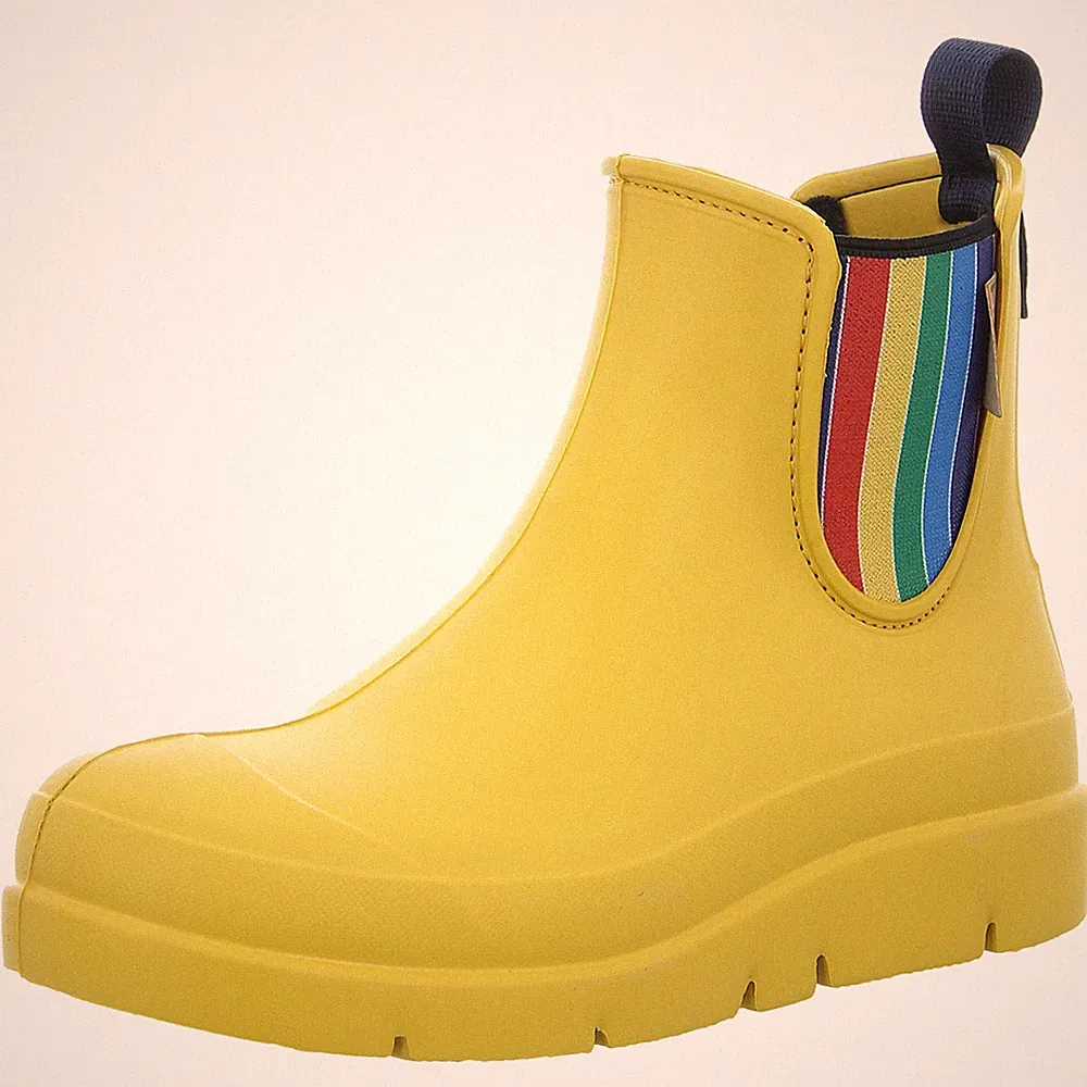 FISCHER Gummistiefel Chelsea Boot 201032-130 gelb NEU