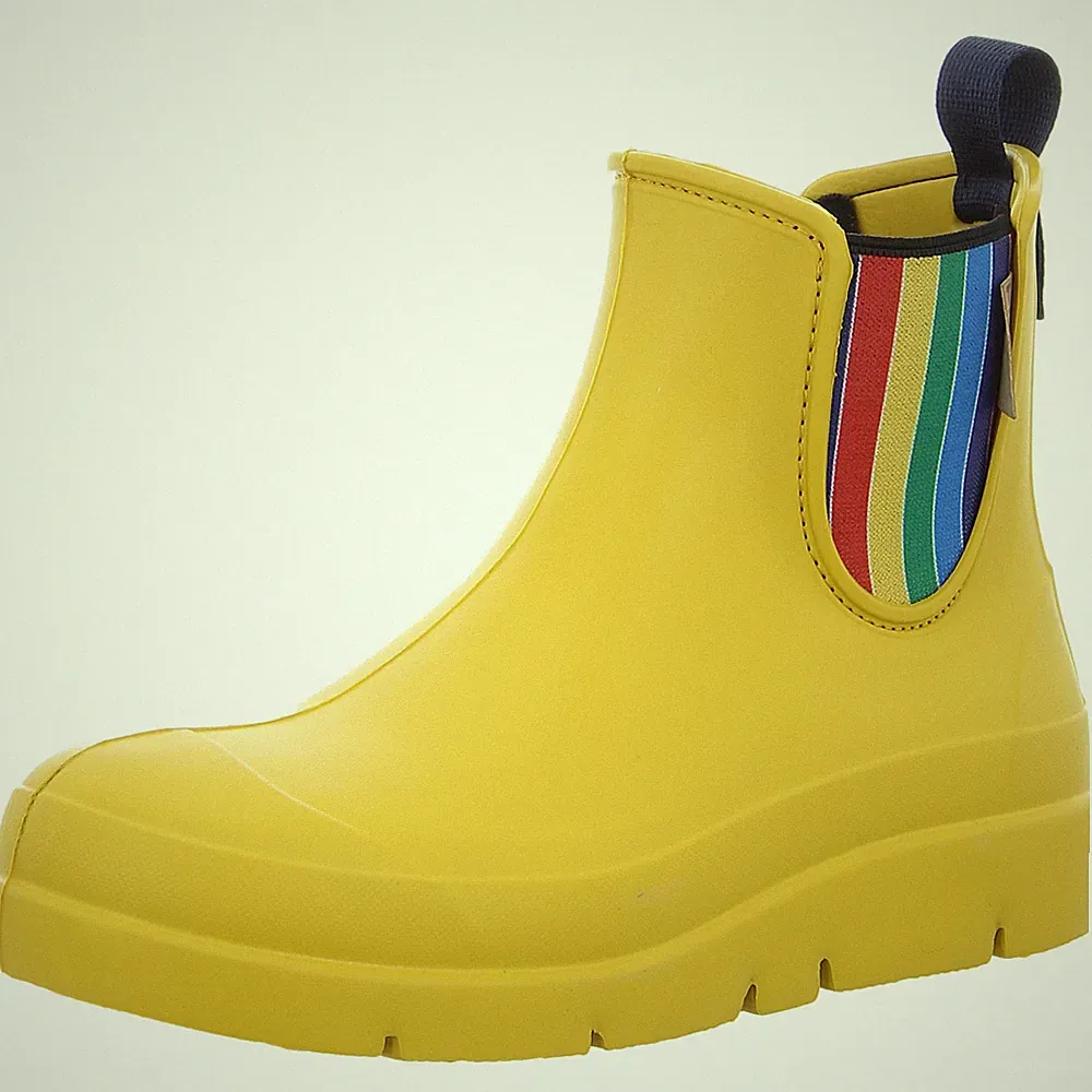 FISCHER Gummistiefel Chelsea Boot 201032-130 gelb NEU