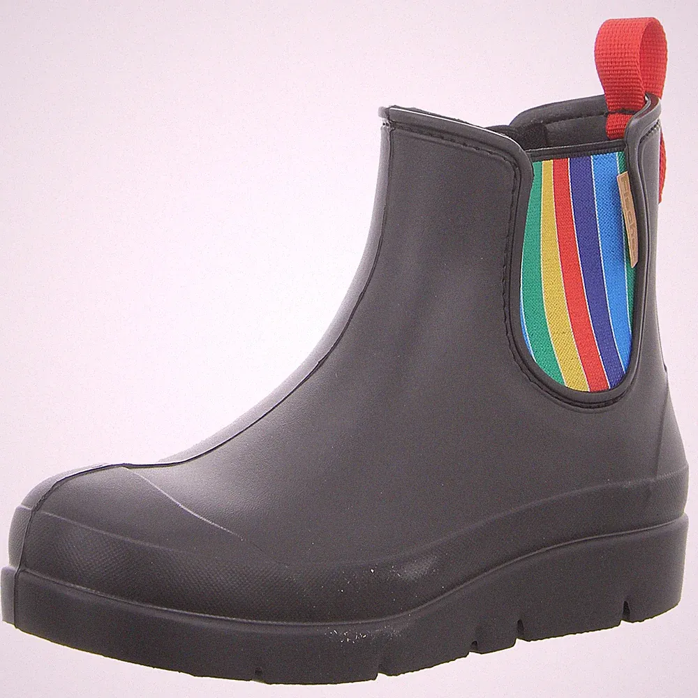 FISCHER Gummistiefel Chelsea Boot 201032-222 schwarz NEU