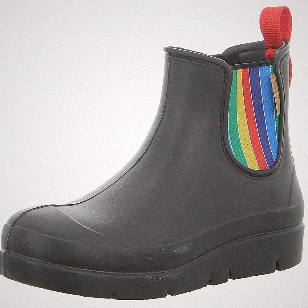 FISCHER Gummistiefel Chelsea Boot 201032-222 schwarz NEU