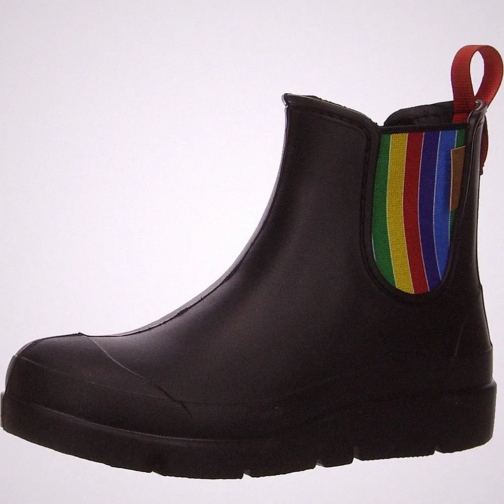 Fischer Markenschuhe Damen Gummistiefel in Schwarz