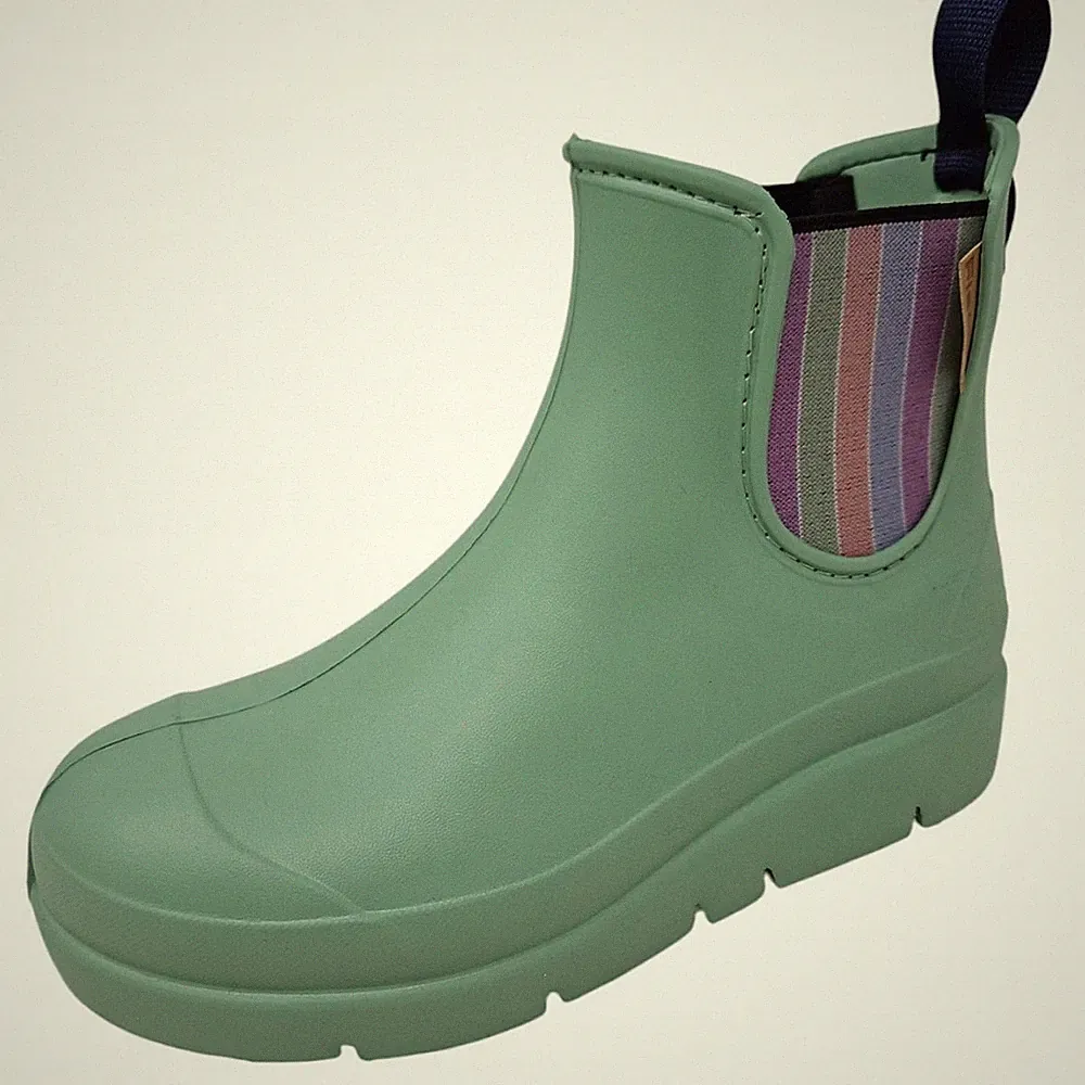 Fischer Markenschuhe Stella Damen Gummistiefel in Grün