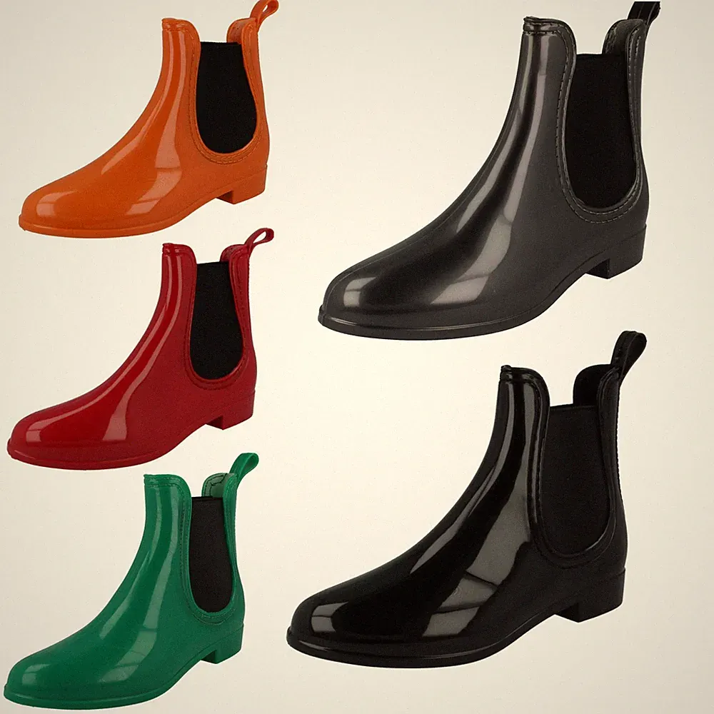 Flache Stiefeletten Damen Spot On