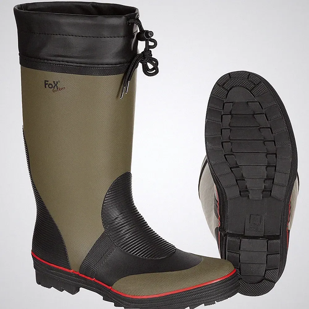 FOX OUTDOOR Gummistiefel Unisex Erwachsene Arbeits- & Regenstiefel OD Grün