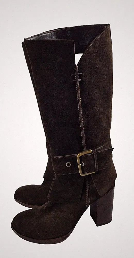 Fru.It Damen Stiefel mit Schnalle Echtleder Gr.40, Neu !!