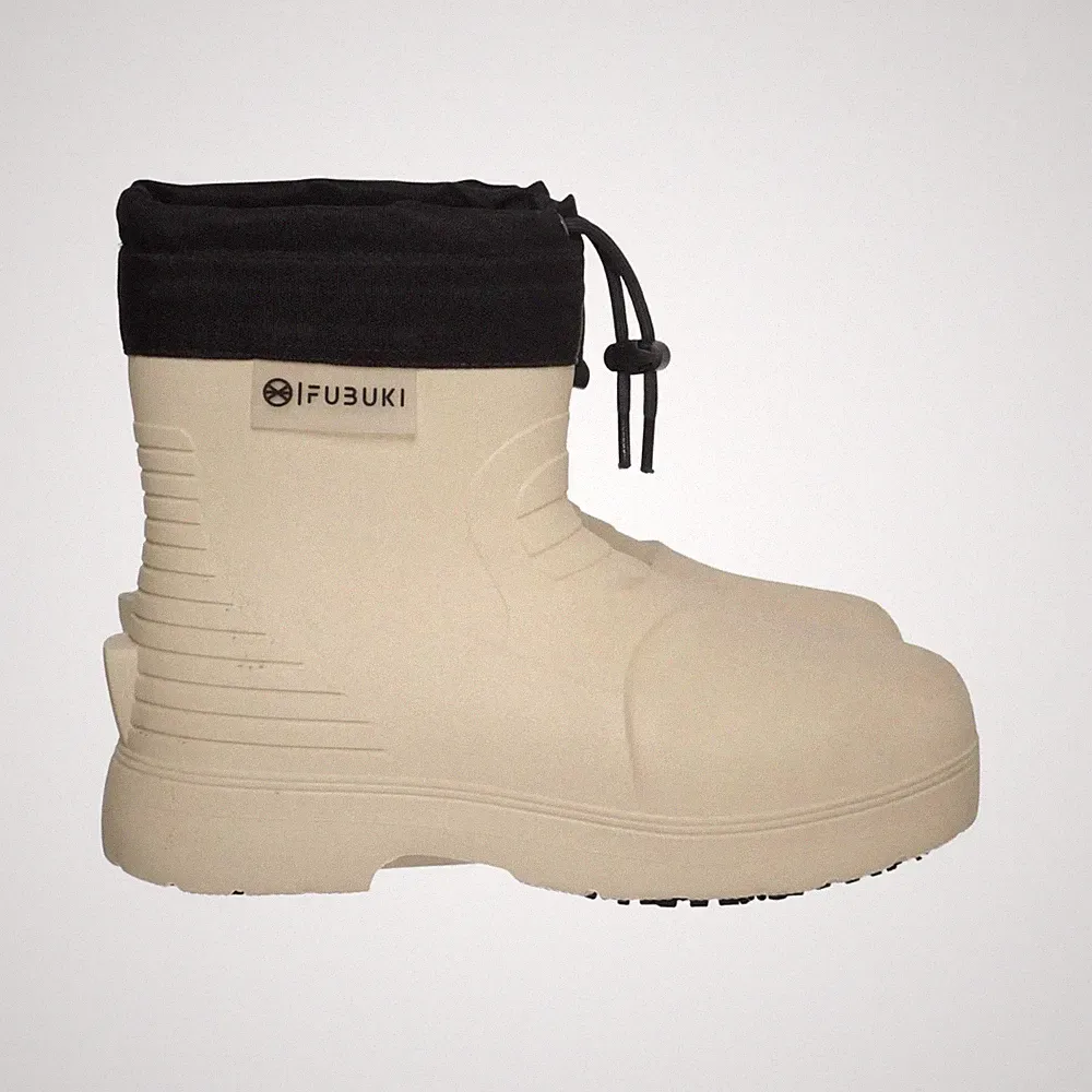 Fubuki, Kurze Gummistiefel, Größe: 44, Beige, Unisex (Erwachsene) #kb9