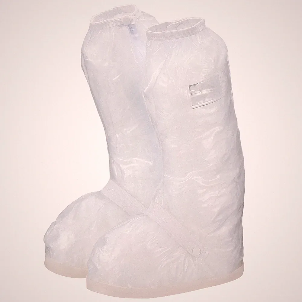 Für PVC wasserdichte Regen-Gummistiefel mit Reißverschluss & Schnalle