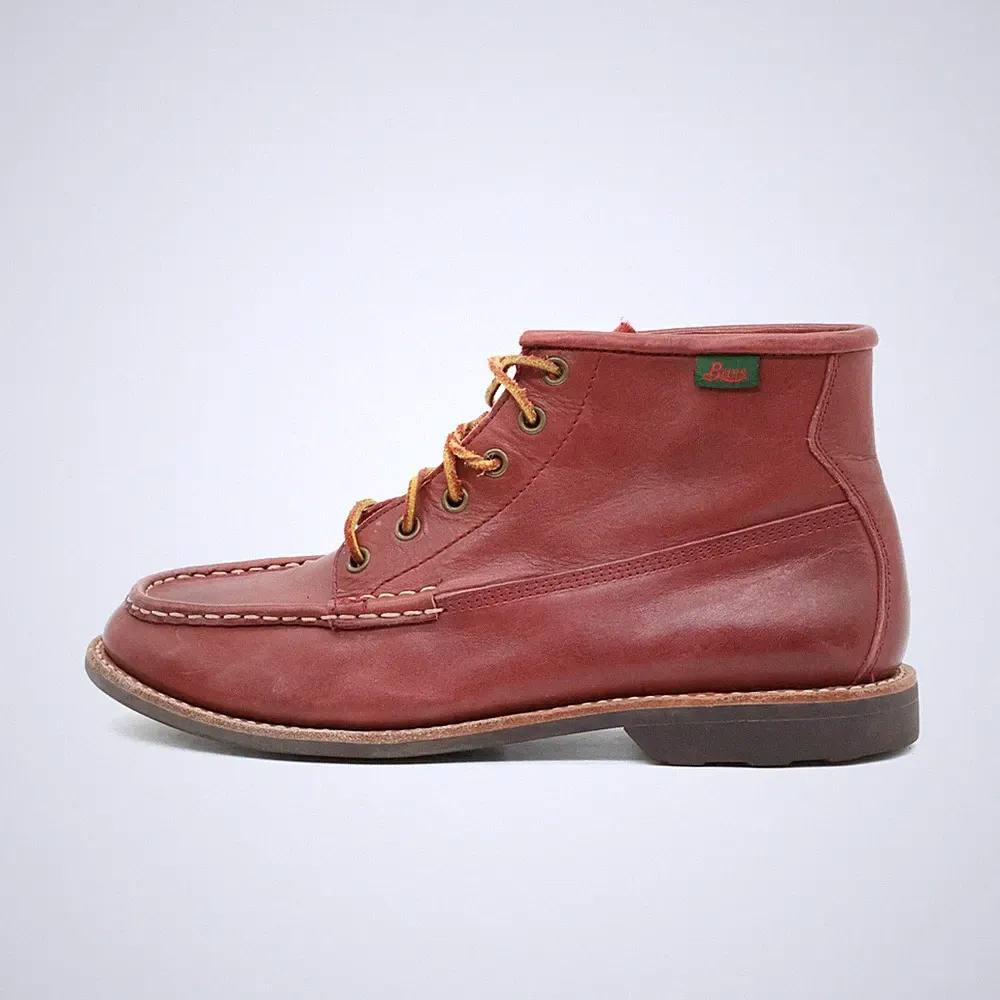 G.H. Bass & Co. Damen BA6055-0DD Stiefeletten Rot Leder Heritage Boots EU 41