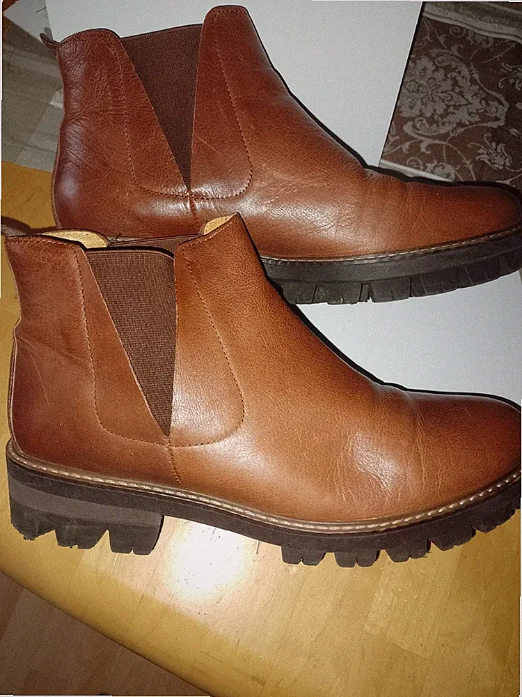 Gabor 39 Damen Stiefeletten Boots braun UK 6 sehr gut gebraucht