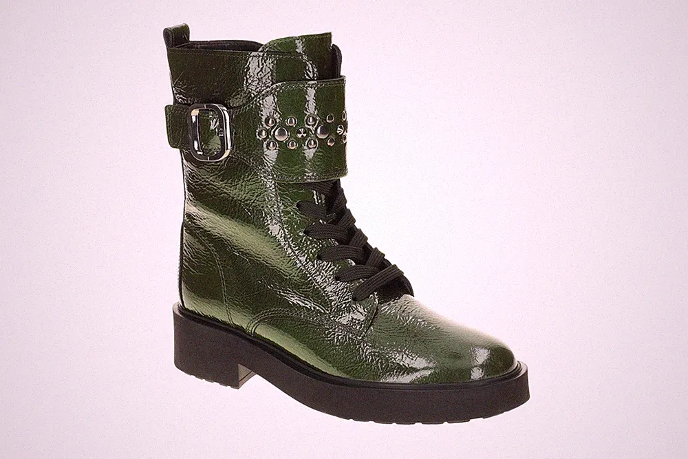 Gabor 71.781 Damenstiefel - elegante Stiefel grün Elegant NEU