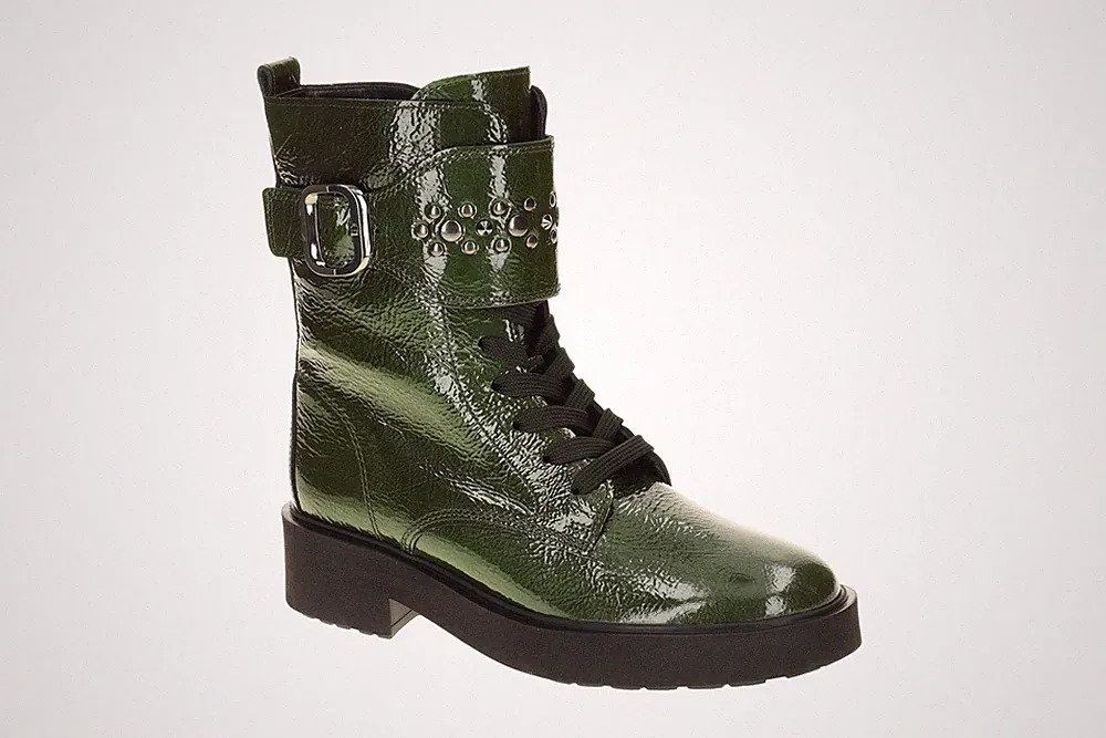 Gabor 71.781 Damenstiefel - elegante Stiefel grün Elegant NEU