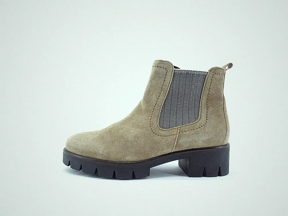 Gabor Chelsea Boots Damenschuhe Stiefel Stiefelette Nubukleder NEU Gr.38 UK.5