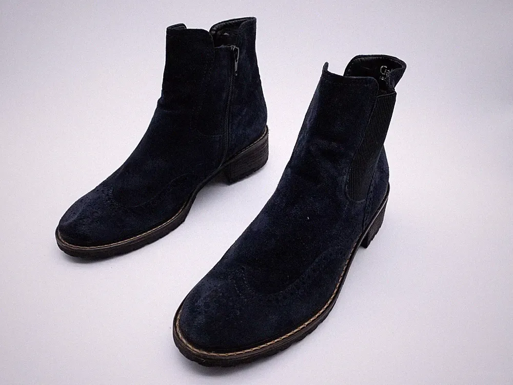 Gabor Damen Ankle Boots Chelsea Boots Stiefelette Stiefel Gr 40 EU Art 19282-98