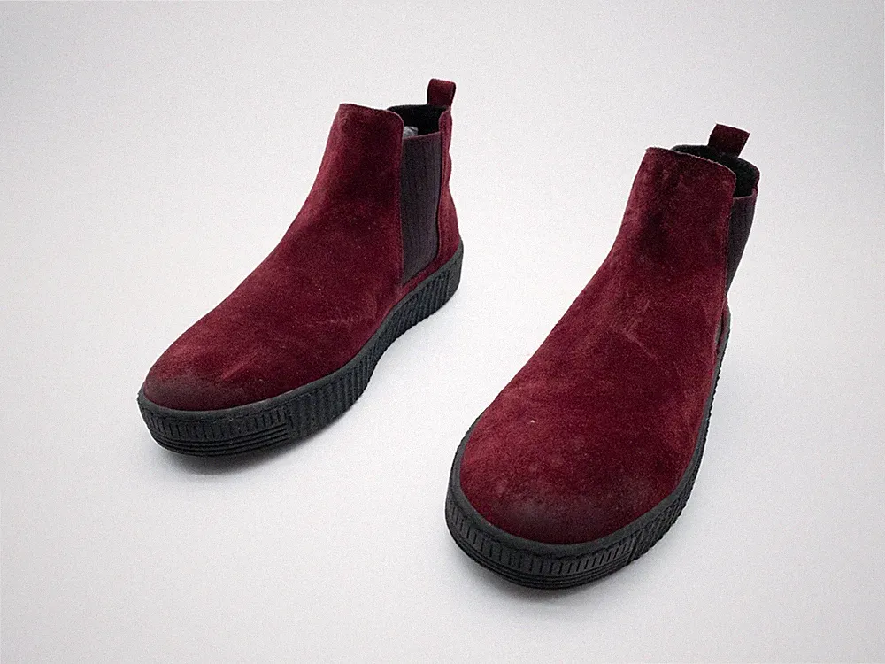 Gabor Damen Chelsea Boots Stiefelette Ankle Boots rot Gr 38 EU Art 17431-40