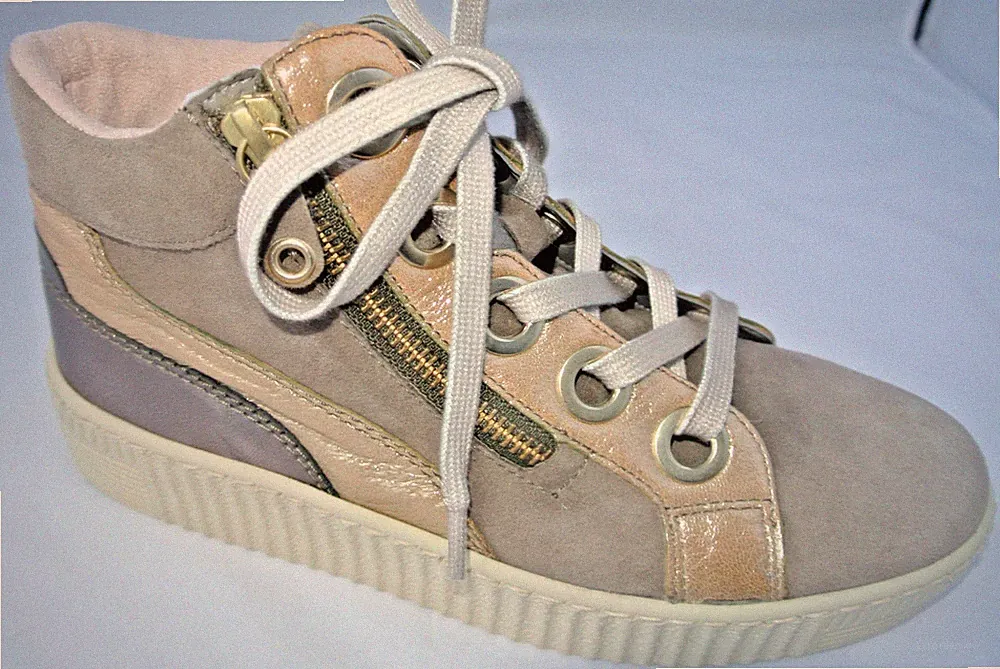 Gabor Damen halbhohe Schnürschuhe braun Art 9097 Größe4=36,5-37