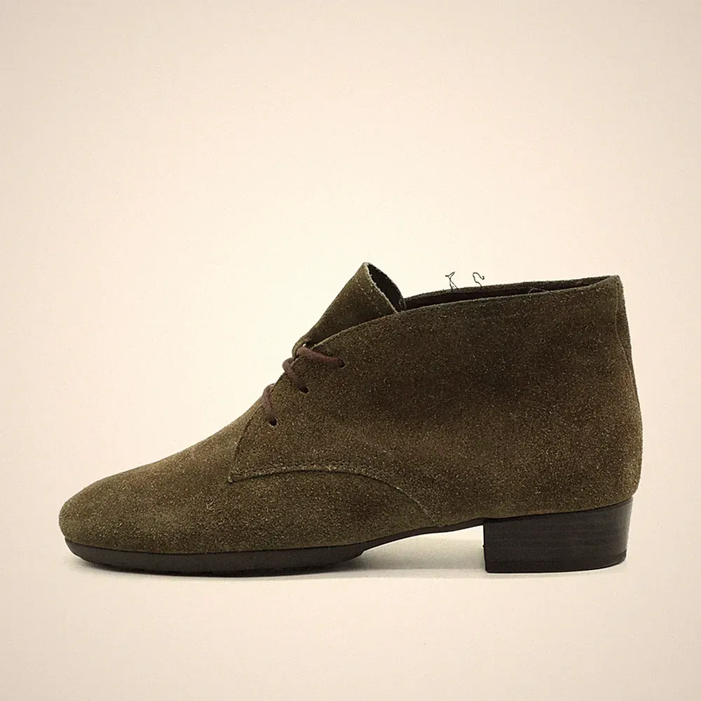 Gabor Damen Klassik Komfort Stiefelette grün Halbhoch Atmungsaktiv
