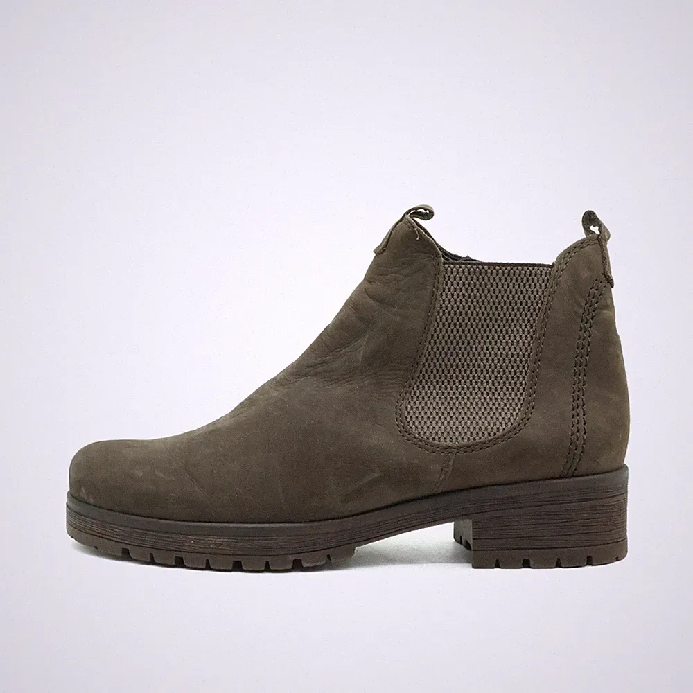 Gabor Damen Stiefel EU 39 Braun Elastische Seitenteile Comfort
