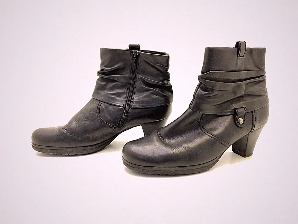 Gabor Damen Stiefel Stiefelette Ankle Boots Schwarz Gr. 42 (UK 8)