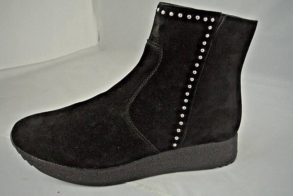 Gabor Damen Stiefelette schwarzGr.6,5=40 art.26002063 Keilsohle