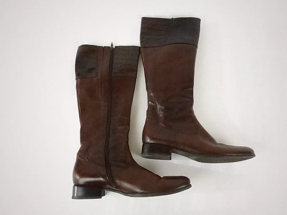Gabor Damenschuhe Stiefel Gr. 38 | UK 5 braun Winterstiefel Kunstleder (16089)