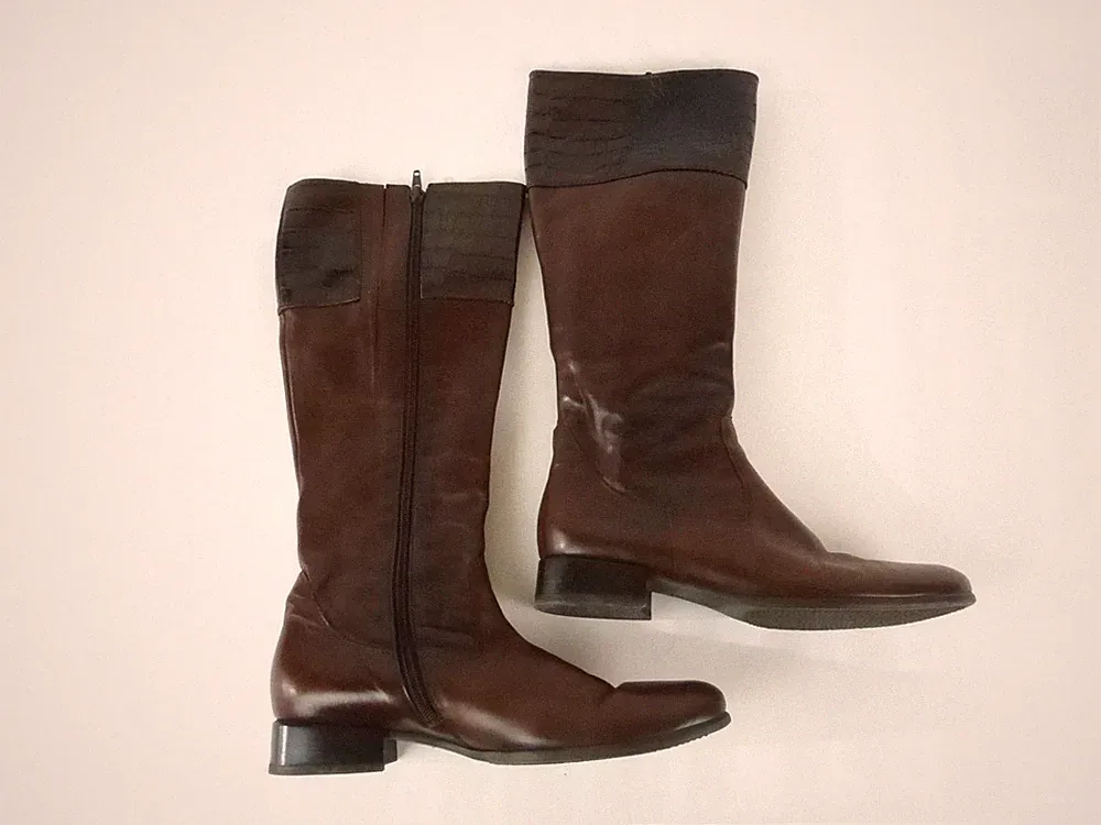 Gabor Damenschuhe Stiefel Gr. 38 | UK 5 braun Winterstiefel Kunstleder (16089)