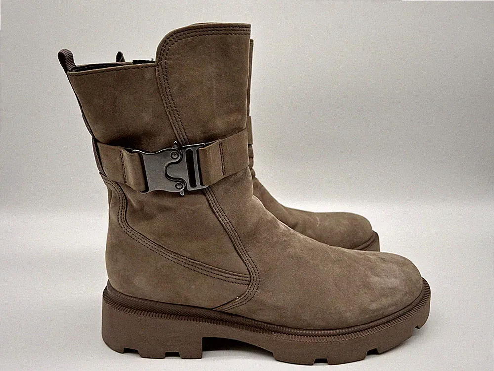 Gabor Komfort Bequem Damen Stiefel Grau EUR 42