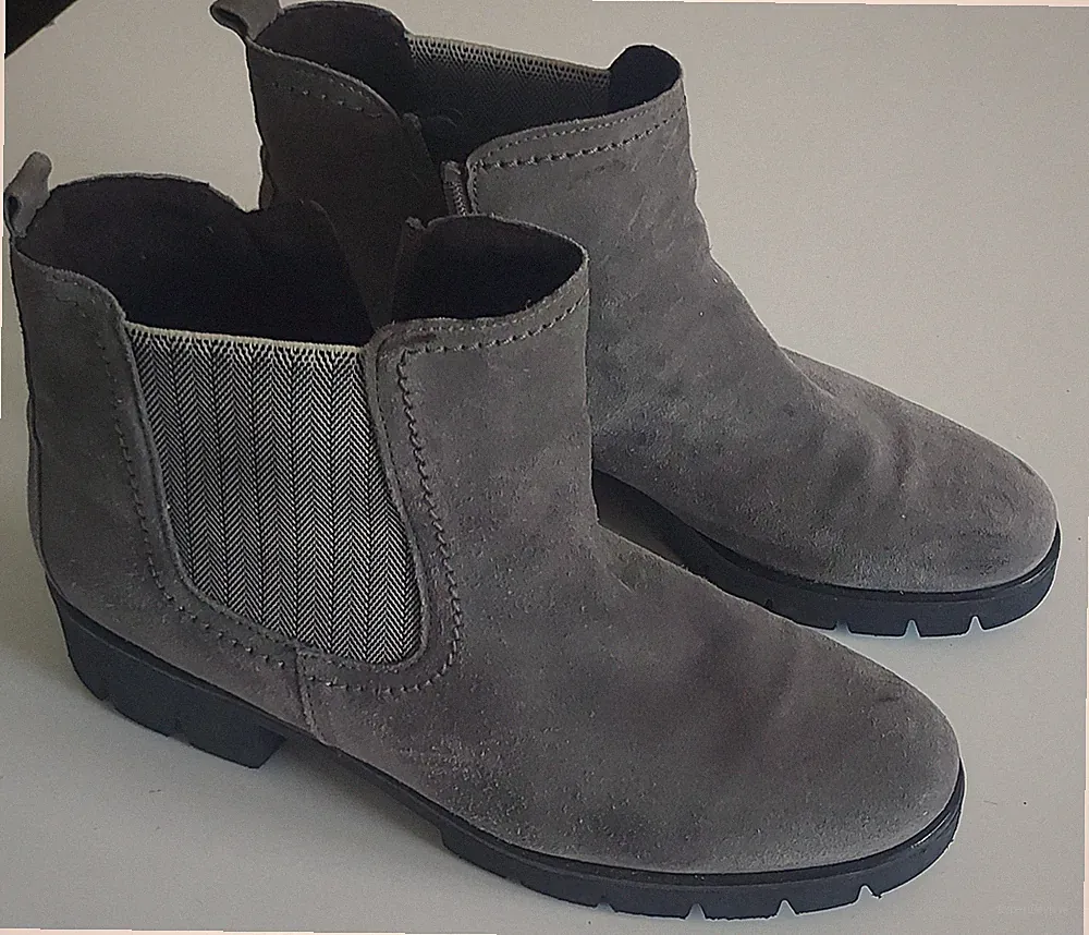Gabor Profil Booties Gr. 7 1/2 (41) Stiefeletten Chelsea Beige