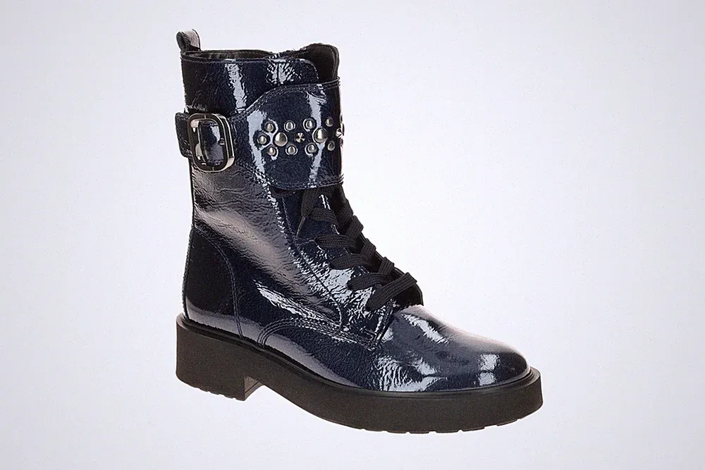 Gabor Schuhe 71.781 blau Damenstiefel elegante Stiefel 71.781.96 NEU