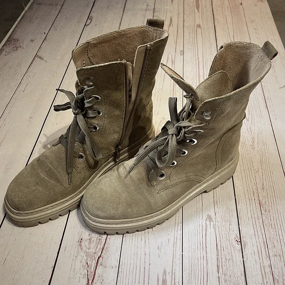 Gabor Stiefel Halbhoch Velour Dreamvelour Farbe Dust Grösse 40.5