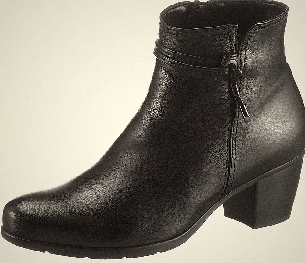 GABOR Stiefelette Trichterabsatz, Ankleboots , Gr. 42