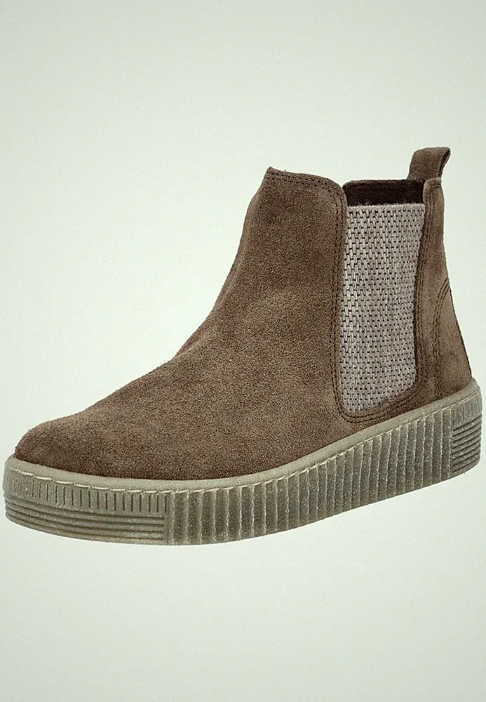 Gabor Stiefelette Wildleder Kein Verschluss NEU - A-Ware