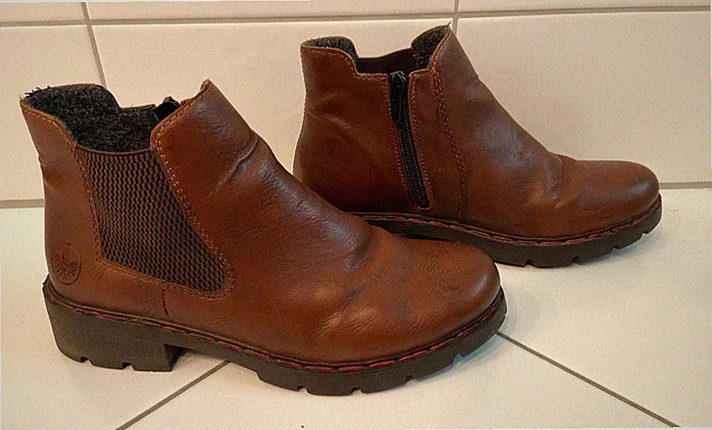 Gabor Stiefeletten Boots, braun, Größe 37