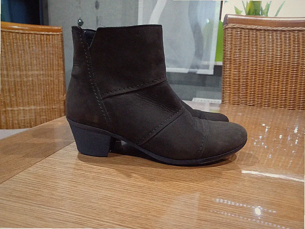 Gabor Stiefeletten Gr. 5 1/2 Oliv