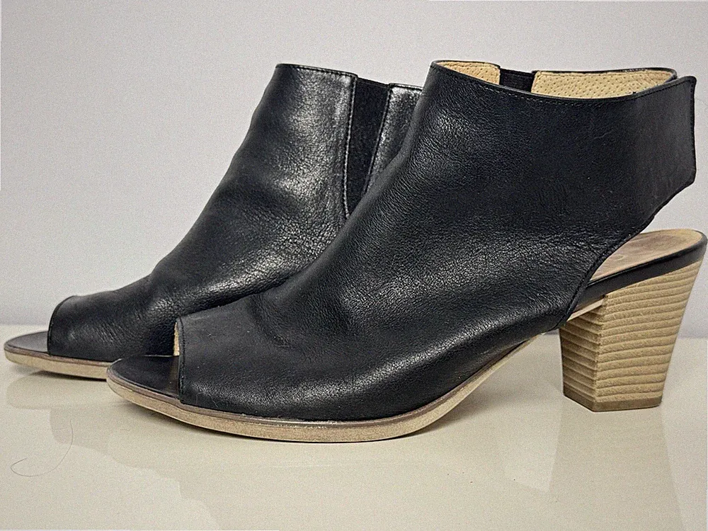 Gabor Stiefeletten Peep-Toe Gr 8 / 42 Sandalen Pumps Schuhe 9851