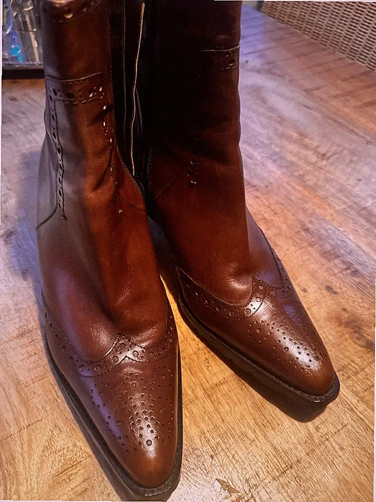 GABRIELE 41 Stiefelette braun cognac Boots Stiefel Cowboy