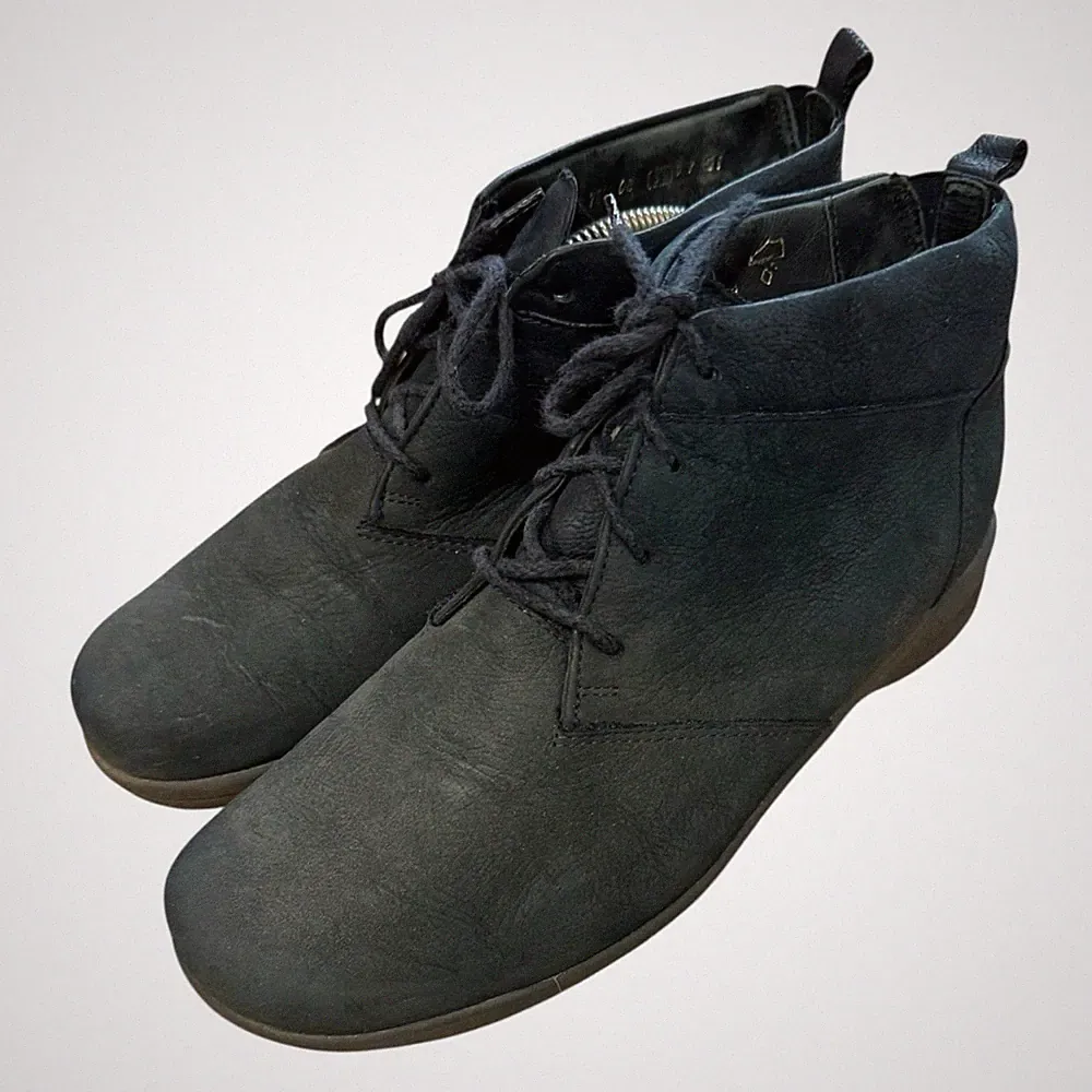 Ganter gr 38 1/2 Damen Boots Chelsea Stiefel Stiefeletten Sehr Gut K36