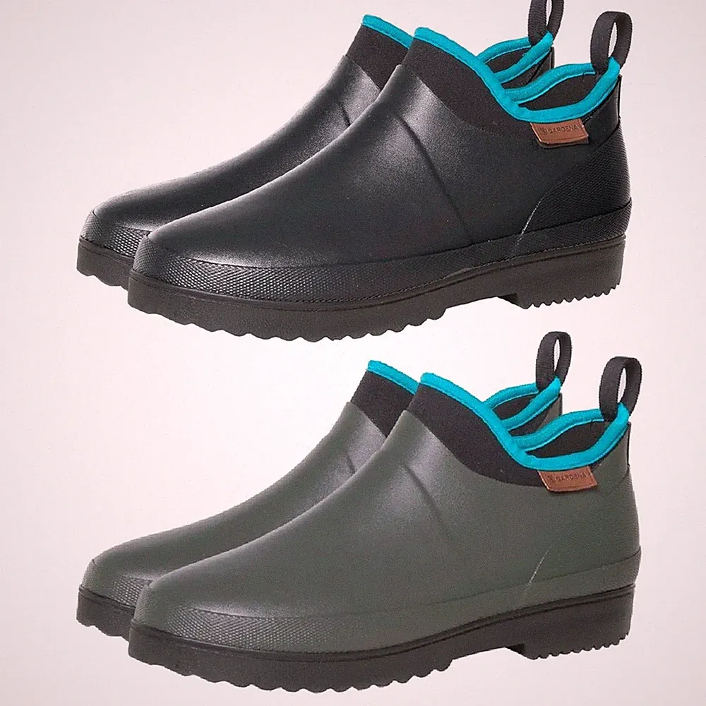 Gardena Gummistiefel Gartenstiefel Low Cut Neopren Memory Foam Gr. 36-46