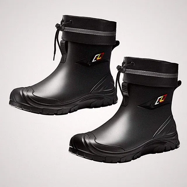 Gartenstiefel Herren Wasserdicht Rutschfest Flexibel für Gartenarbeit