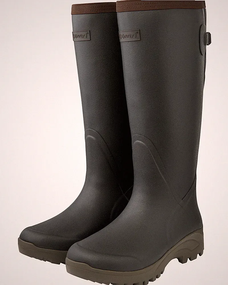 Gateway1 Damen Gummistiefel Sportsman II 18'' 4mm Naturkautschuk Gummistiefel