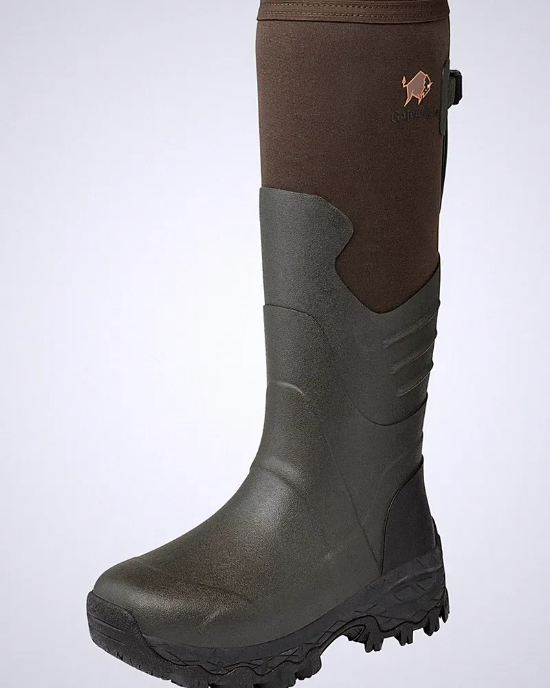Gateway1 Damen Gummistiefel Woodwalker Wide 17'' Naturkautschuk Gummistiefel