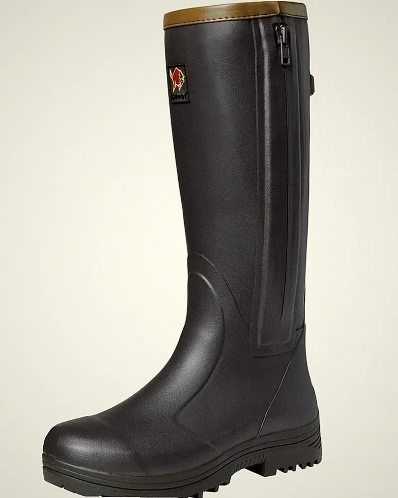 Gateway1 Gummistiefel Pheasant Game 18'' Leather Side-Zip Gummistiefel Herren